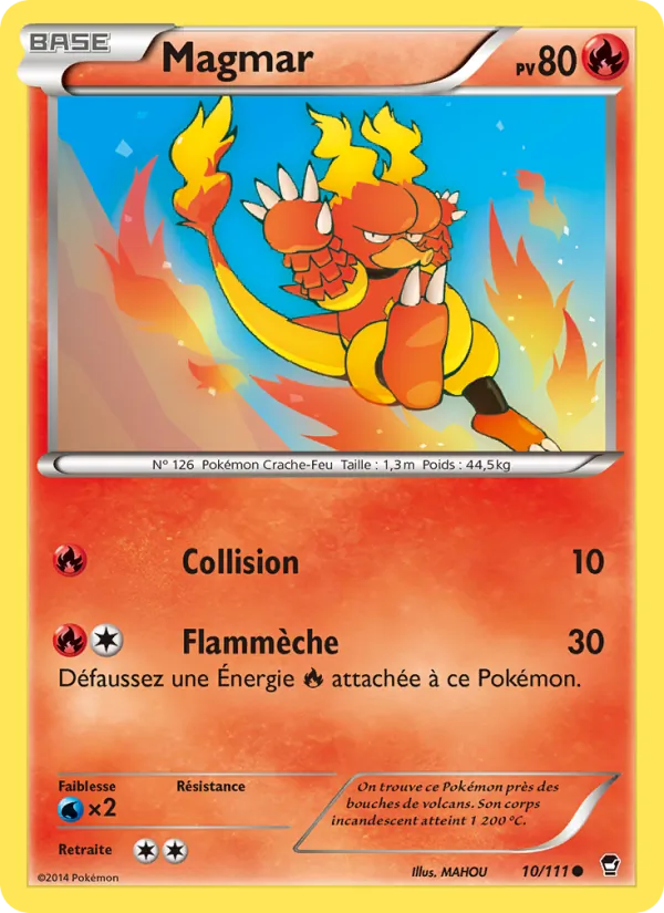 Magmar Poings Furieux 10/111