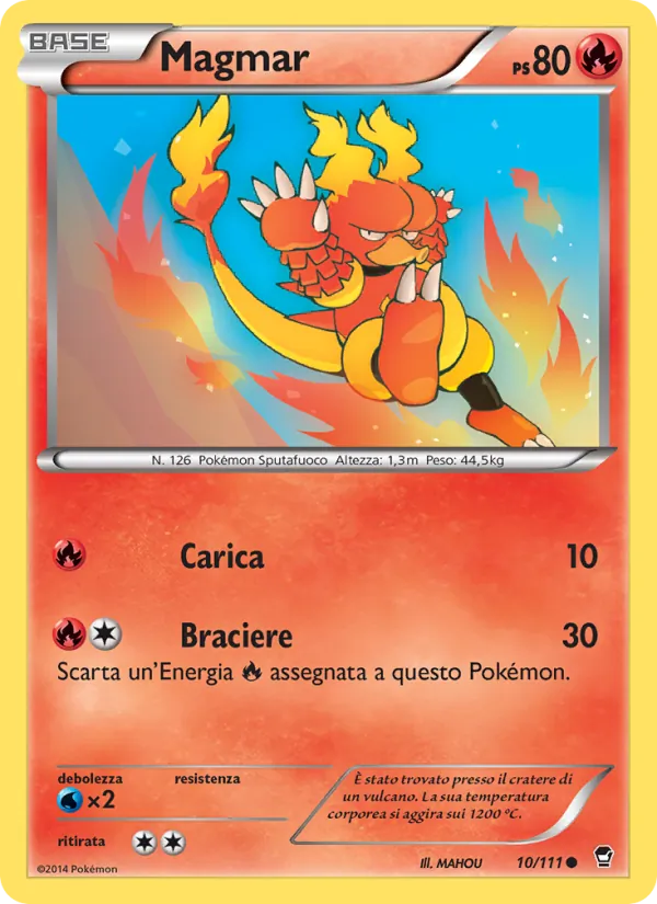Magmar Colpi Furiosi 10/111