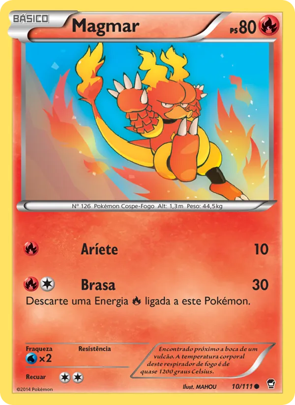 Magmar Punhos Furiosos 10/111