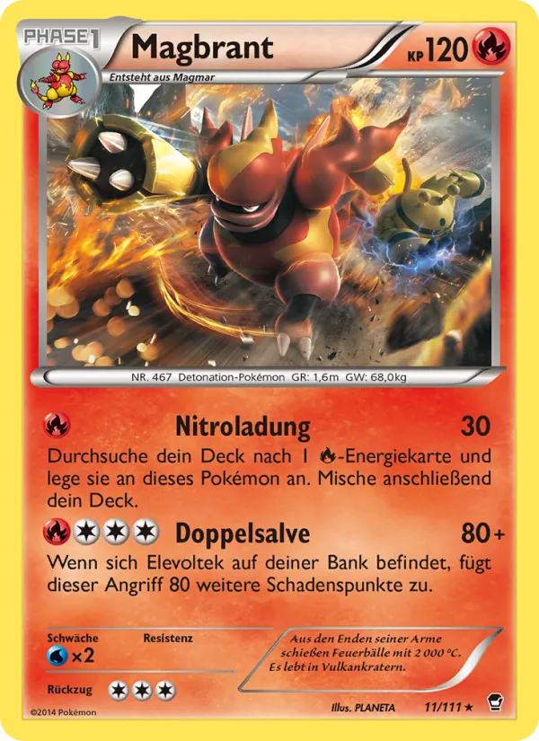 Magbrant Fliegende Fäuste 11/111