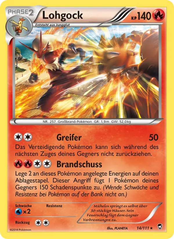 Lohgock Fliegende Fäuste 14/111