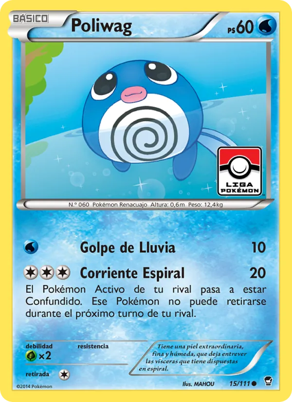 Poliwag Puños Furiosos 15/111