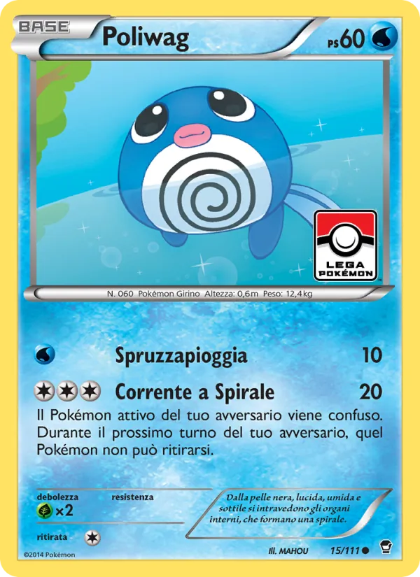 Poliwag Colpi Furiosi 15/111