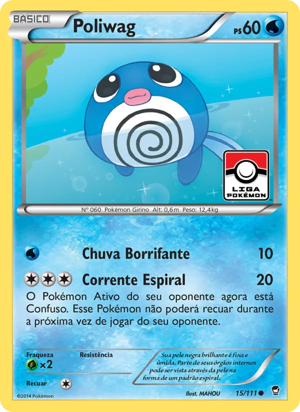 Poliwag Punhos Furiosos 15/111