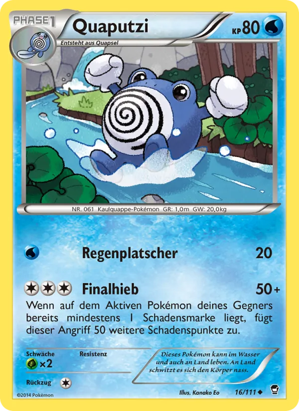 Quaputzi Fliegende Fäuste 16/111