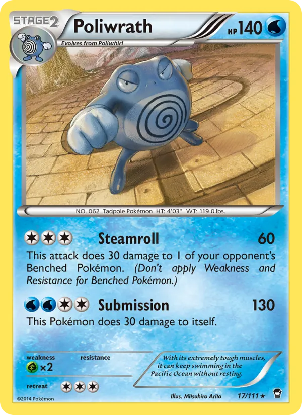 Poliwrath Furious Fists 17/111