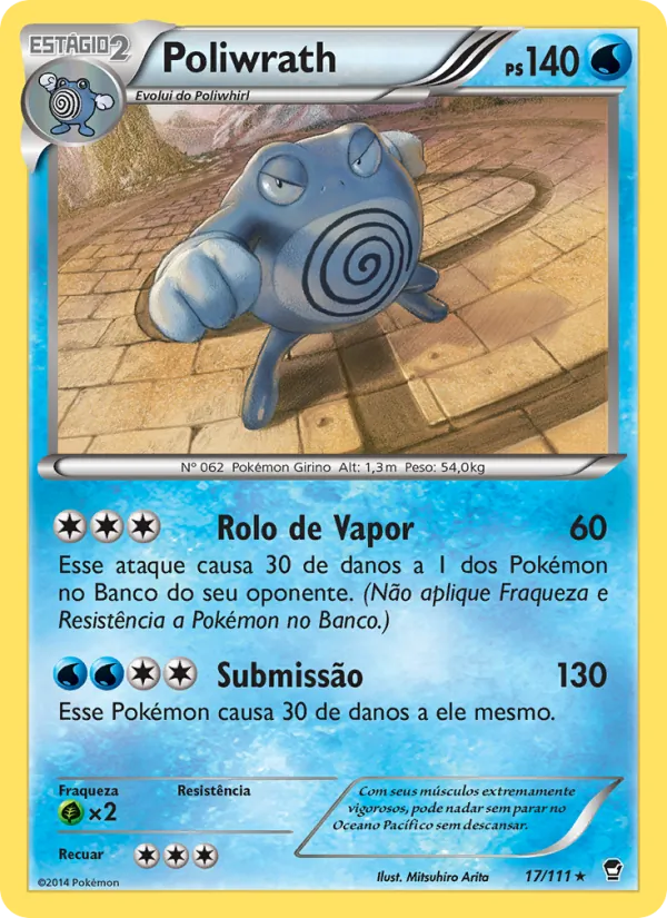 Poliwrath Punhos Furiosos 17/111