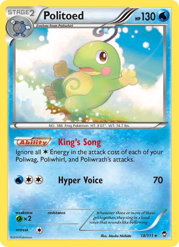 Politoed Furious Fists 18/111
