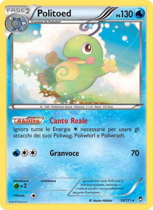 Politoed Colpi Furiosi 18/111