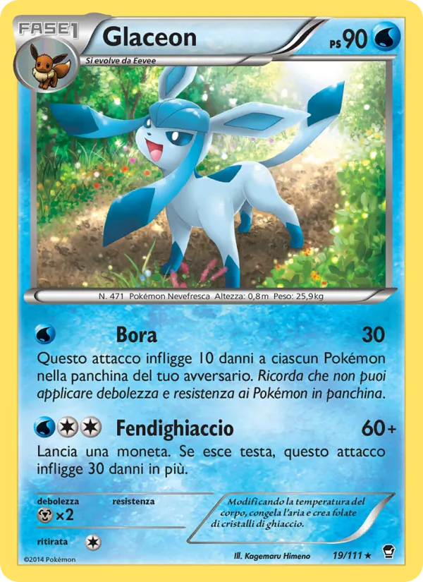 Glaceon Colpi Furiosi 19/111