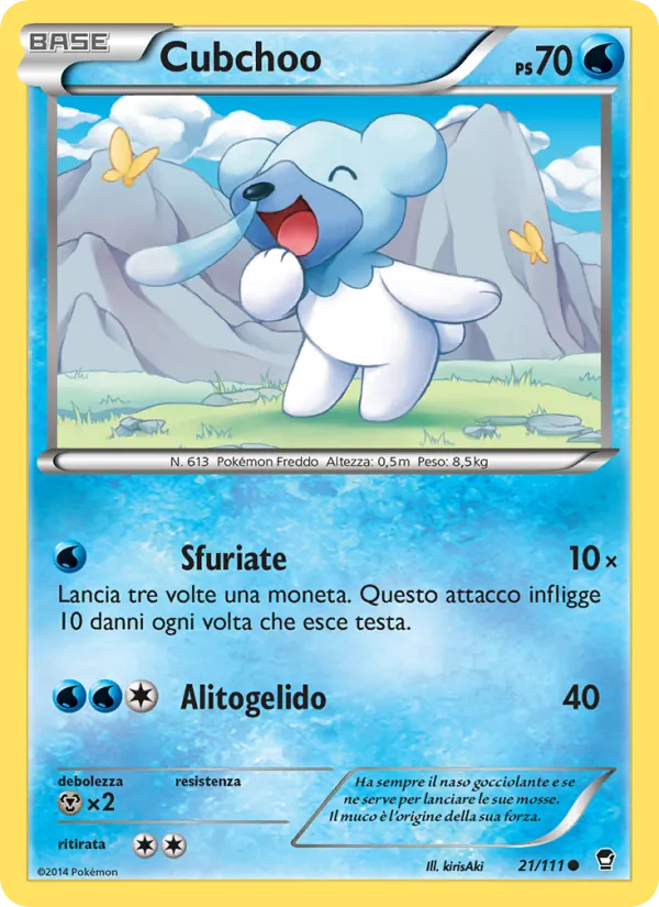 Cubchoo Colpi Furiosi 21/111