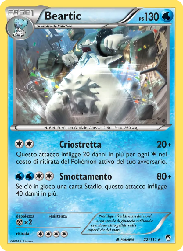 Beartic Colpi Furiosi 22/111