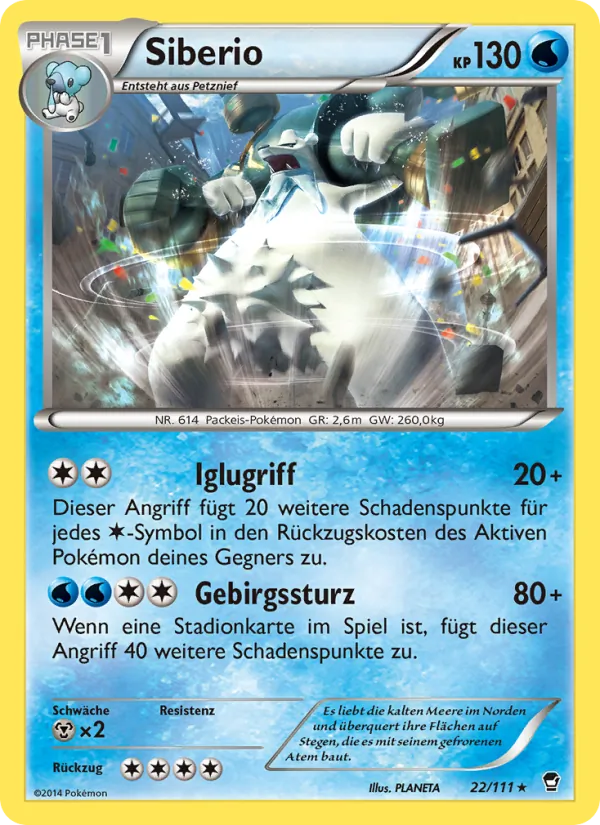 Siberio Fliegende Fäuste 22/111