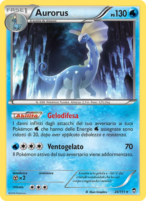 Aurorus Colpi Furiosi 26/111