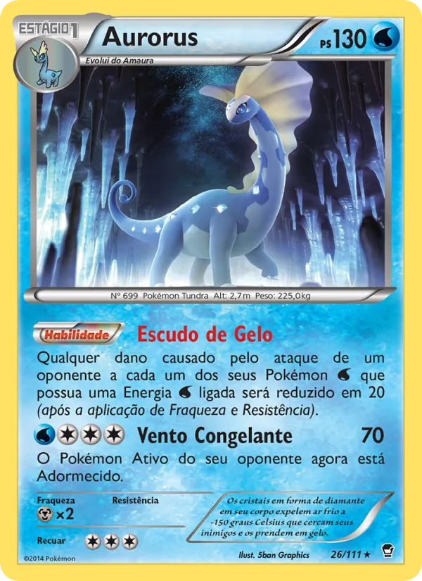 Aurorus Punhos Furiosos 26/111