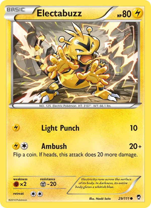 Electabuzz Furious Fists 29/111