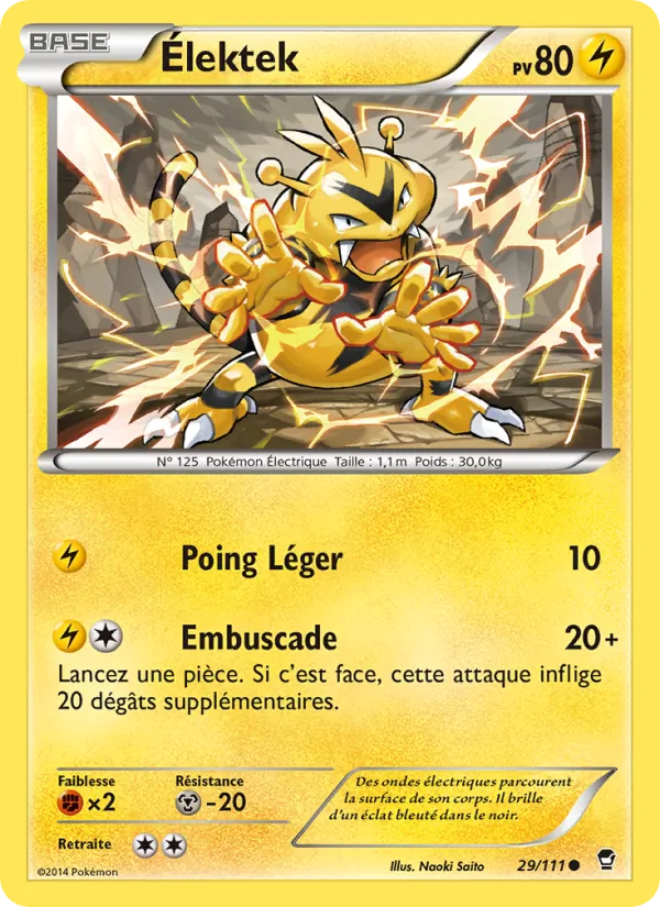 Élektek Poings Furieux 29/111
