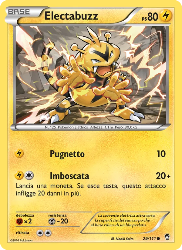 Electabuzz Colpi Furiosi 29/111