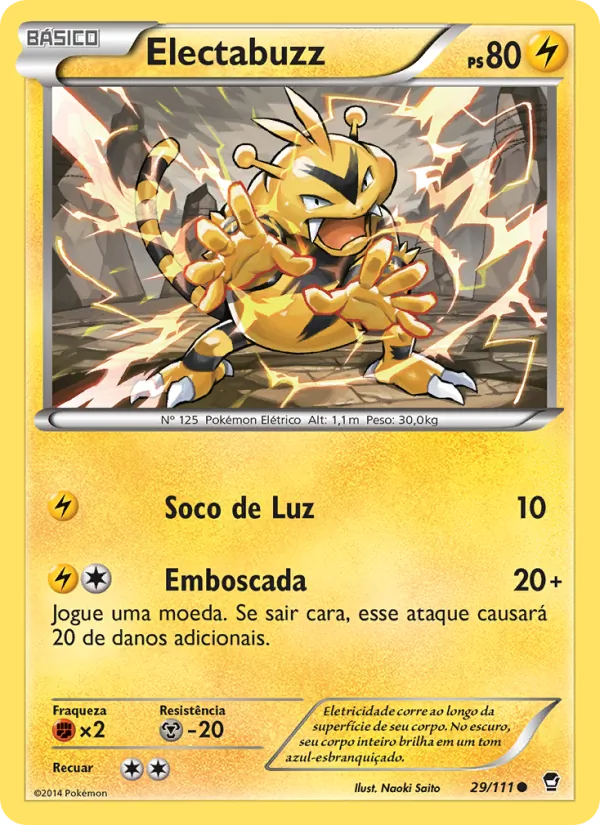 Electabuzz Punhos Furiosos 29/111