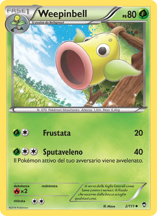 Weepinbell Colpi Furiosi 2/111