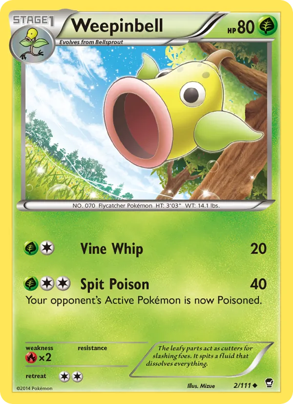 Weepinbell Punhos Furiosos 2/111