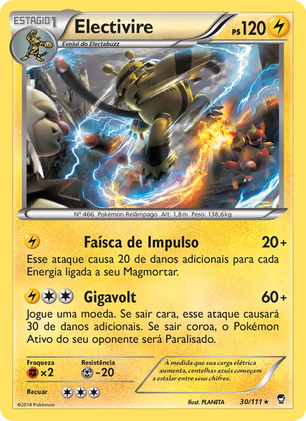 Electivire Punhos Furiosos 30/111