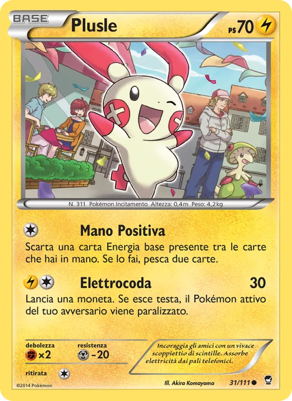 Plusle Colpi Furiosi 31/111