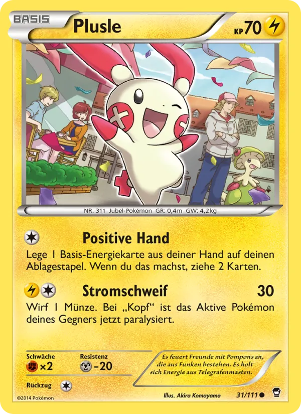 Plusle Fliegende Fäuste 31/111