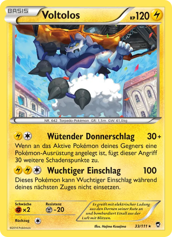 Voltolos Fliegende Fäuste 33/111