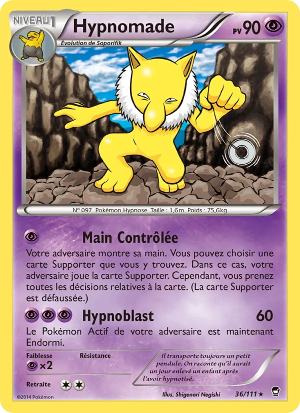 Hypnomade Poings Furieux 36/111