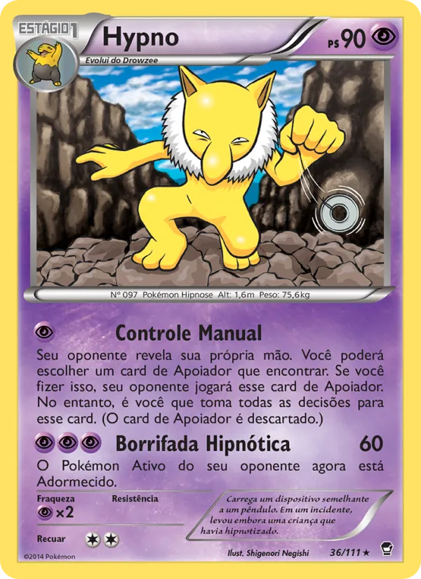 Hypno Punhos Furiosos 36/111