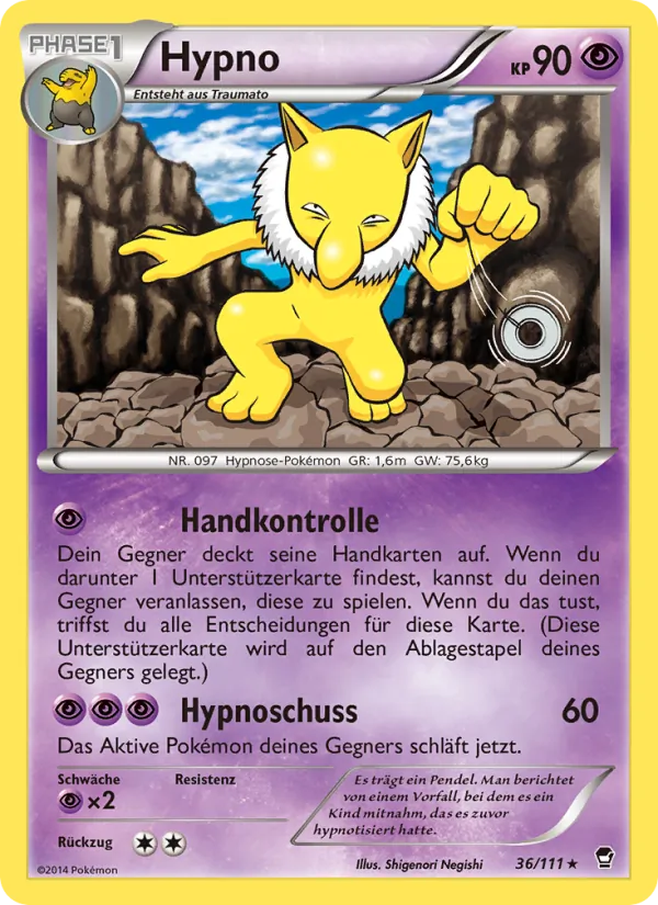 Hypno Fliegende Fäuste 36/111