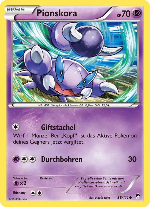 Pionskora Fliegende Fäuste 38/111