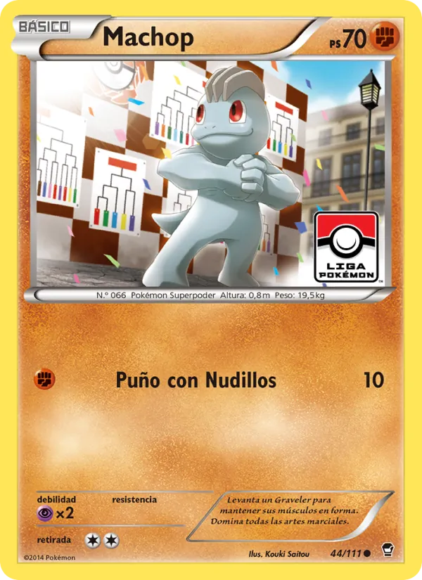 Machop Puños Furiosos 44/111