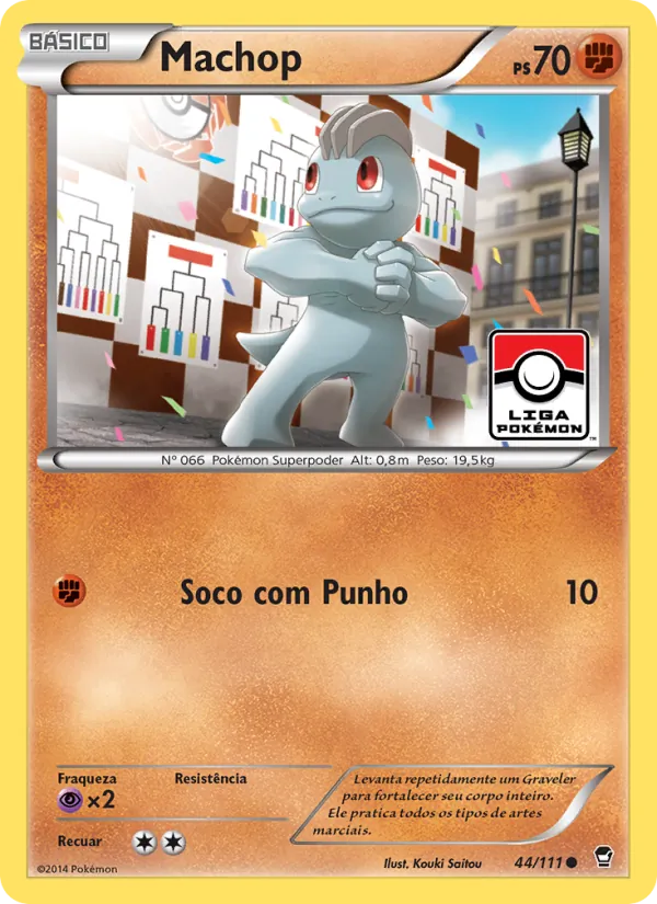Machop Punhos Furiosos 44/111