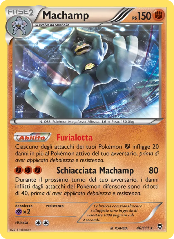 Machamp Colpi Furiosi 46/111