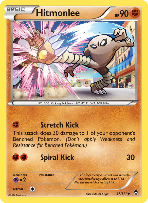 Hitmonlee Furious Fists 47/111