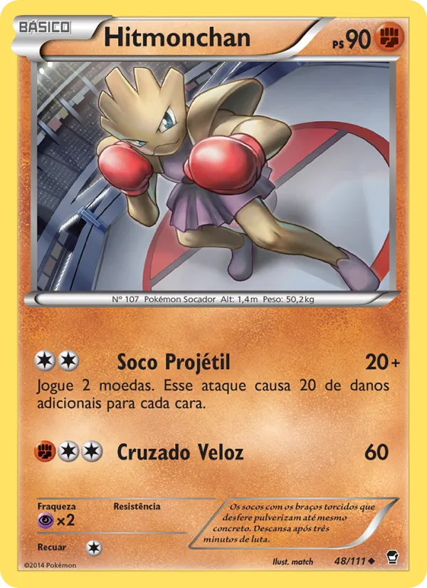 Hitmonchan Punhos Furiosos 48/111