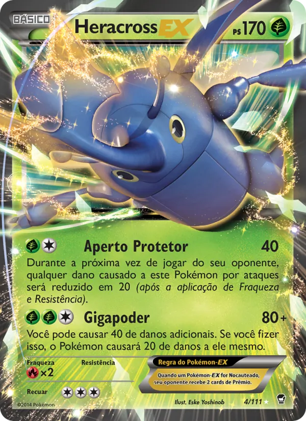 Heracross EX Punhos Furiosos 4/111