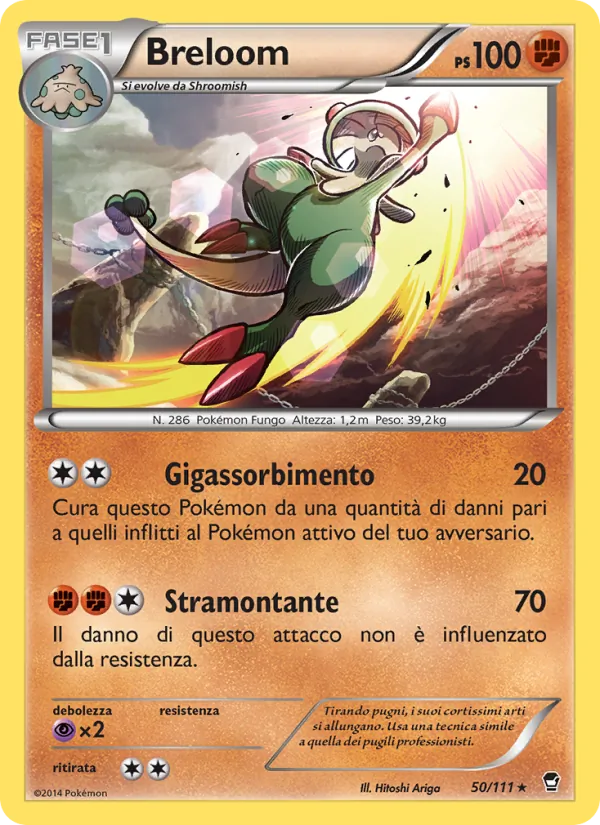 Breloom Colpi Furiosi 50/111