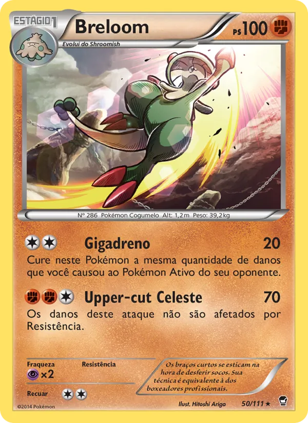 Breloom Punhos Furiosos 50/111