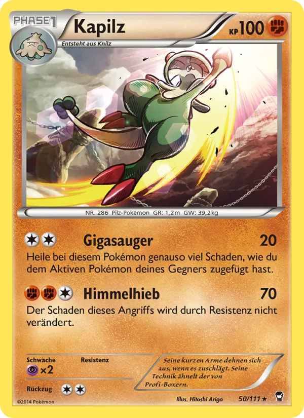 Kapilz Fliegende Fäuste 50/111