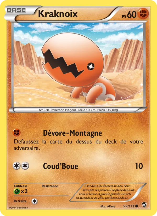 Kraknoix Poings Furieux 53/111