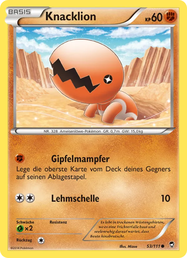 Knacklion Fliegende Fäuste 53/111
