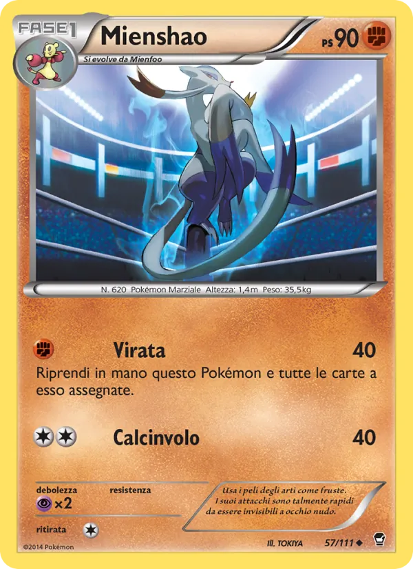 Mienshao Colpi Furiosi 57/111