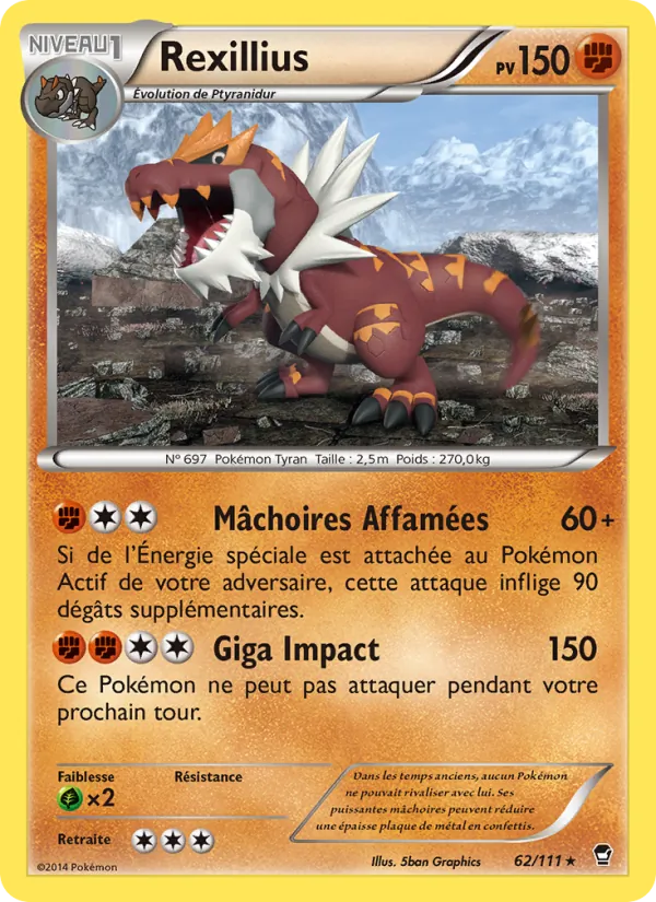 Rexillius Poings Furieux 62/111