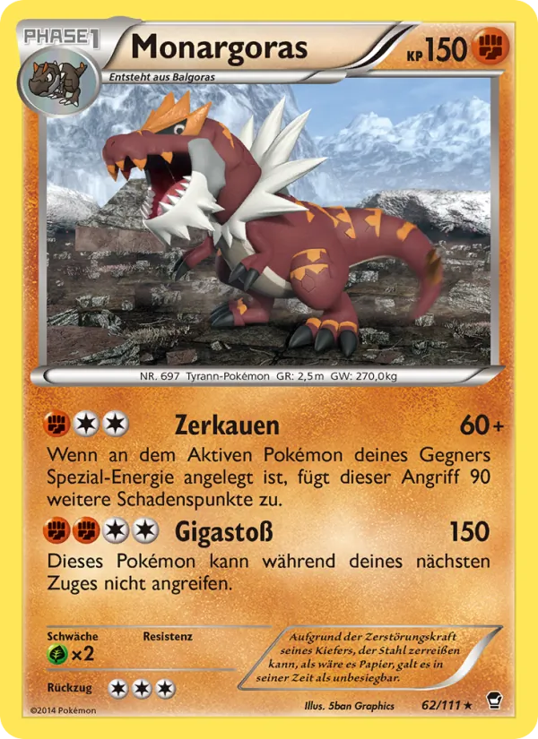 Monargoras Fliegende Fäuste 62/111