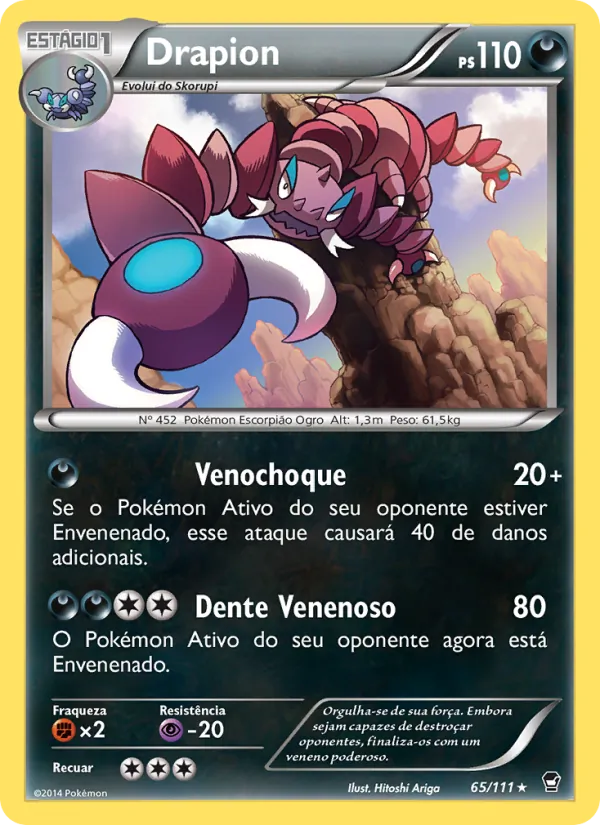Drapion Punhos Furiosos 65/111