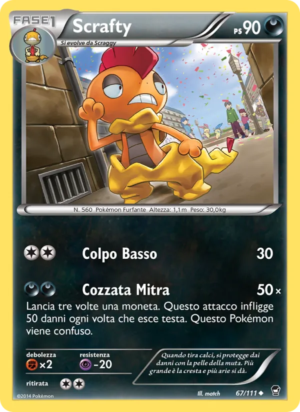Scrafty Colpi Furiosi 67/111