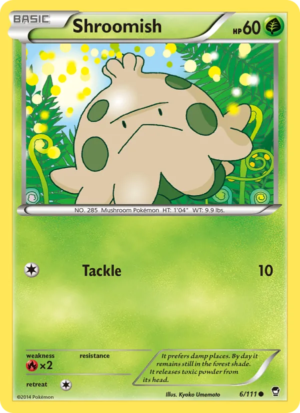 Shroomish Furious Fists 6/111